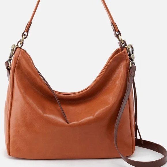 Bags Nwt New Hobo Delilah Convertible Crossbody Shoulder Bag Amber